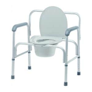Lumex 3-In-1 Commode 400lb Capacity Tips Bariatric/X-Large