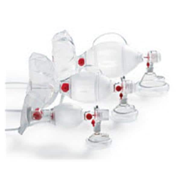 Resuscitator Bag SPUR II Adult Disposable With Filter 6/Case