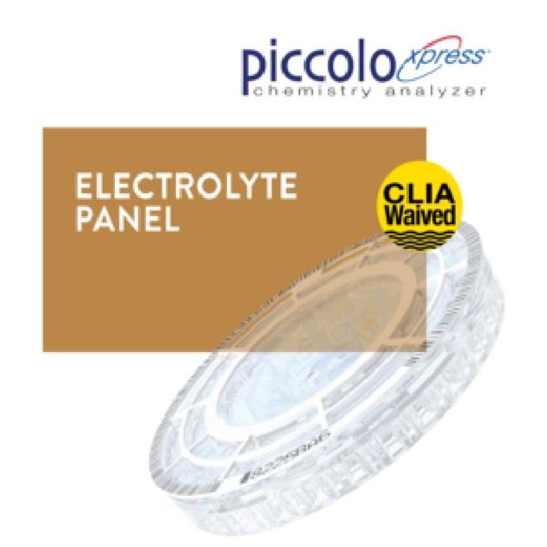 Piccolo Xpress Electrolyte Panel Reagent Disc CLIA Waived 10/Bx