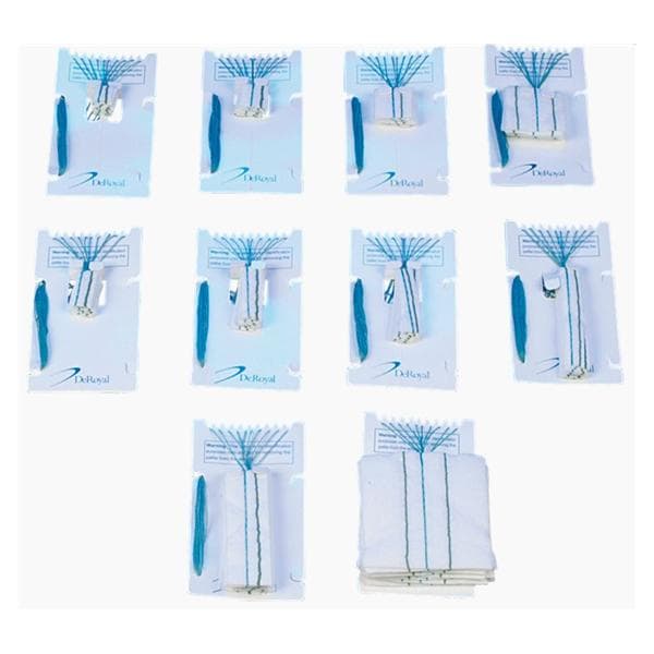 Rayon Neuro Sponge 1/4x1/4" Sterile Patties X-Ray Detectable Low...