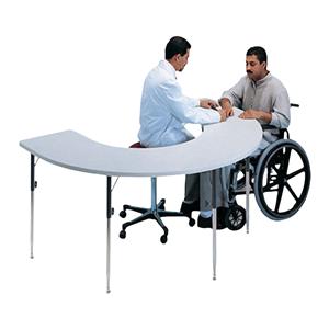 Horseshoe Therapy Table 72x48x26-34
