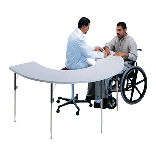 Horseshoe Therapy Table 72x48x26-34