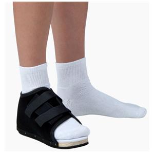 Post-Op Shoe Perforated Suede Upper Black X-Large Women 10.5-12