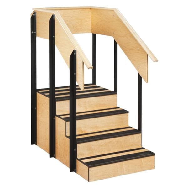 Exercise Staircase Steel/Hardwood