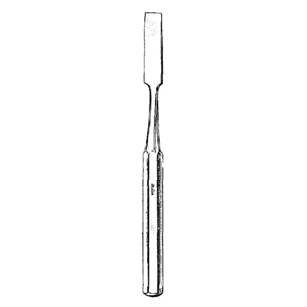 Hibbs Osteotome Straight Stainless Steel Autoclavable Reusable Ea