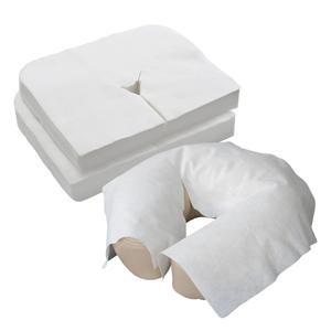 Face Cradle Cover White Paper 15 in x 12 in Disposable 100/Packag...