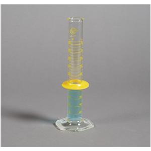 Graduated Cylinder Glass No Closure Clear 50mL With Pour Spout Ea...
