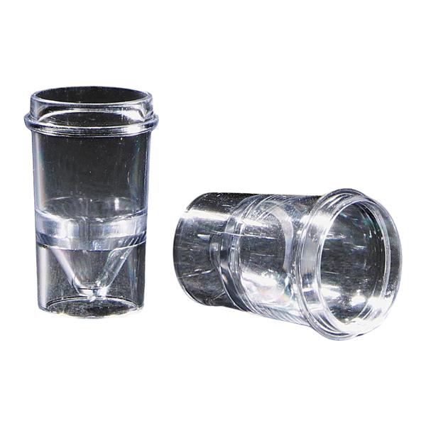 Sample Cup 1.5mL Polystyrene With Conical bottom Non-Sterile Non-...
