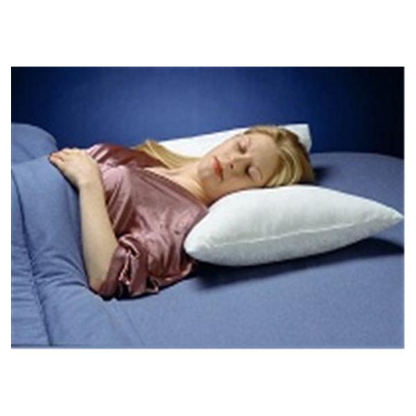 Pillow Disposable 23 in x 14 in Foam / Cotton / Polyester White E...