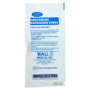 IV Extension Tubing Priming Volume 3.6mL 30" Luer Lock Luer-Lock...