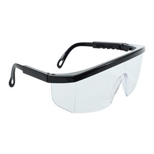 Safety Glasses Universal Single Wraparound Lens Black Each