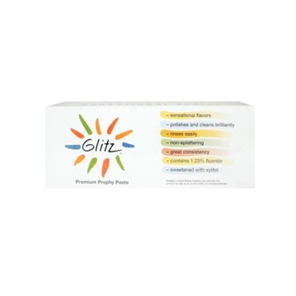 Glitz Prophy Paste Coarse Strawberry 200/Bx