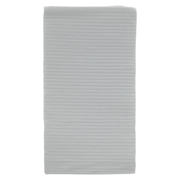 Polygard Patient Towel 3 Ply Tissue / Poly 19 in x 16 in White Disposable 500/Ca