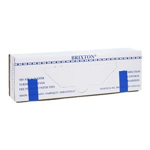 Brixton Syringe Sleeve 10 in x 2.5 in Blue 500/Box