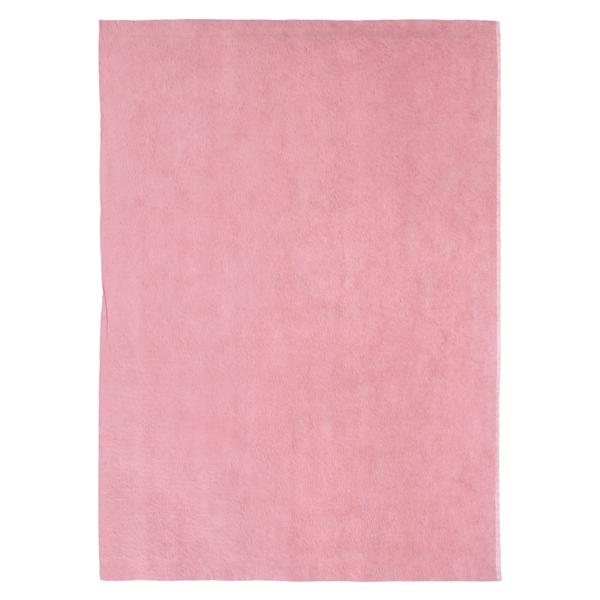 Headrest Cover 10 in x 13 in Tissue / Poly Dusty Rose Disposable 500/Ca