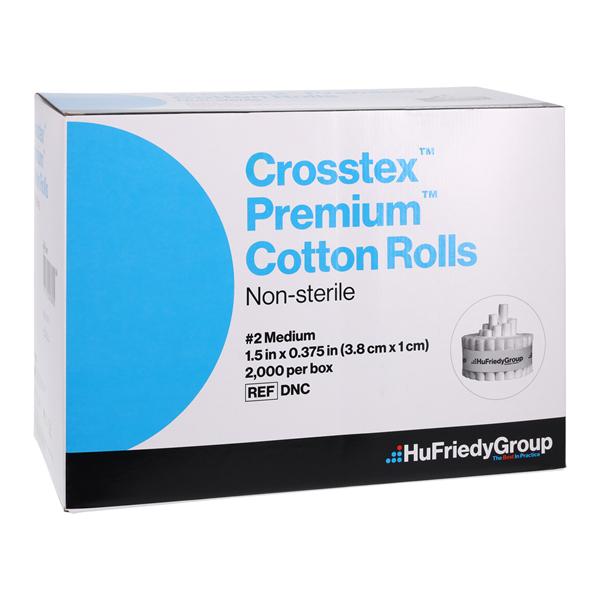 Premium Cotton Roll 1.5 in Non Sterile 2000/Bx, 12 BX/CA