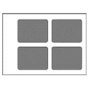 Film-Guard X-Ray Mounts 104H #2 Clear Plastic 100/Pk