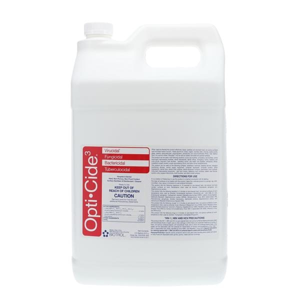 Disinfectant Solution Opti-Cide 3 5 Gallon 2X2.5/Ga