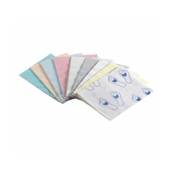 Professional Patient Towel 3 Ply XHvy T/P 13 in x 19 in Slvr/Gry Disp 500/Ca