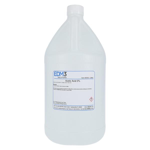 Reagent Acetic Acid 3% 1gal Ea