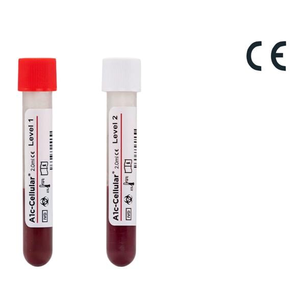 Cellular HbA1C: Glycohemoglobin Level 1-2 Control 6x2mL For Analy...