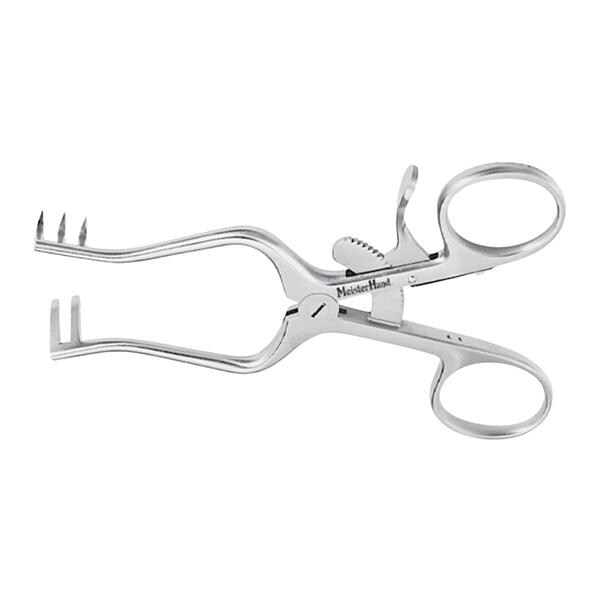 Meister-Hand Weitlaner Retractor 4" Stainless Steel Each