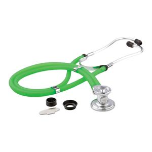 Adscope 641 Sprague Rappaport Stethoscope Adult/Pediatric Neon Gr...