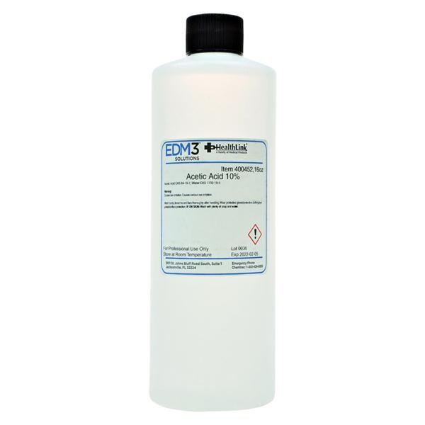 Reagent Acetic Acid 10% 16oz Ea