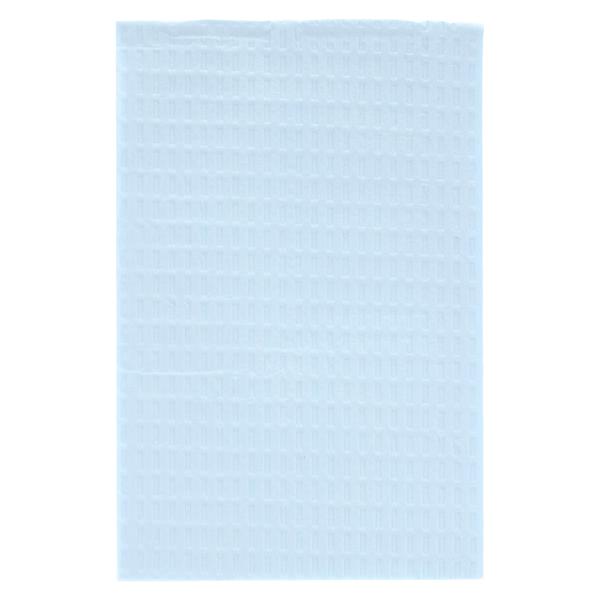 Patient Towel 3 Ply Tissue / Poly 13.5 in x 18 in Blue Disposable 500/Ca