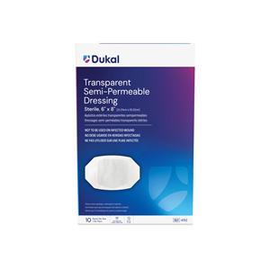 Film Dressing 6x8" Sterile Adhesive Transparent Not Made With Nat...