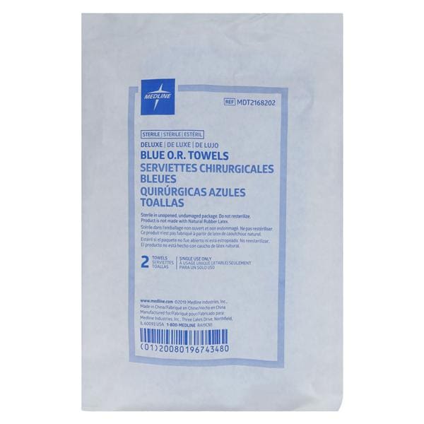 Towel OR Blue Sterile