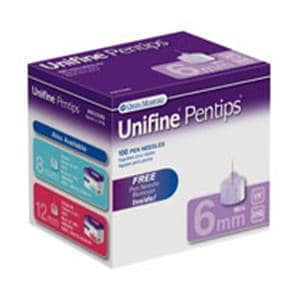 Needle Unifine Pentip 31g 6mm Insulin Pen Disposable Purple Conve...