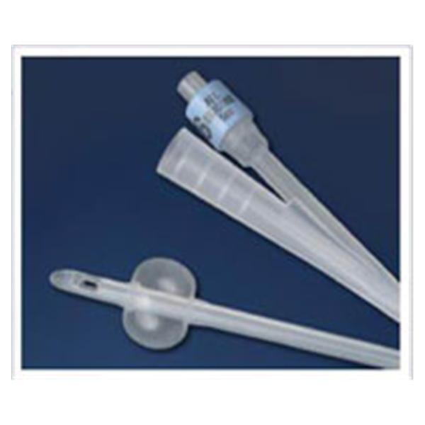 Bardia Catheter Foley 14Fr 5cc Standard Tip 100% Silicone 2-Way 12/Ca