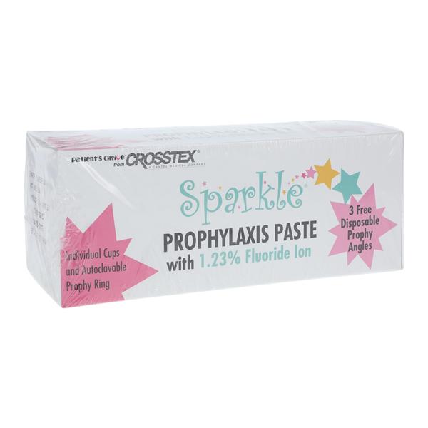 Sparkle Prophy Paste Medium Bubblegum 200/Bx, 12 BX/CA