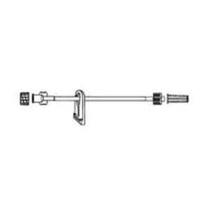 IV Extension Set Priming Volume 0.24mL 4" Male/Female Luer Lock S...