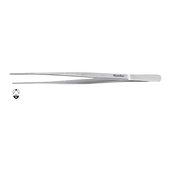Meister-Hand Potts-Smith Tissue Forcep Straight 7" Autoclavable Ea