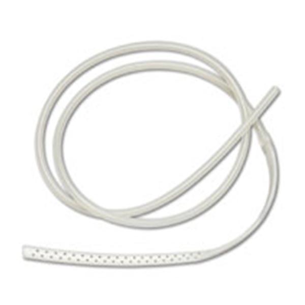 Drain Wound Discrete Silicone 7mmx20cm Full Perforated Flat Tip Sterile 10/Ca