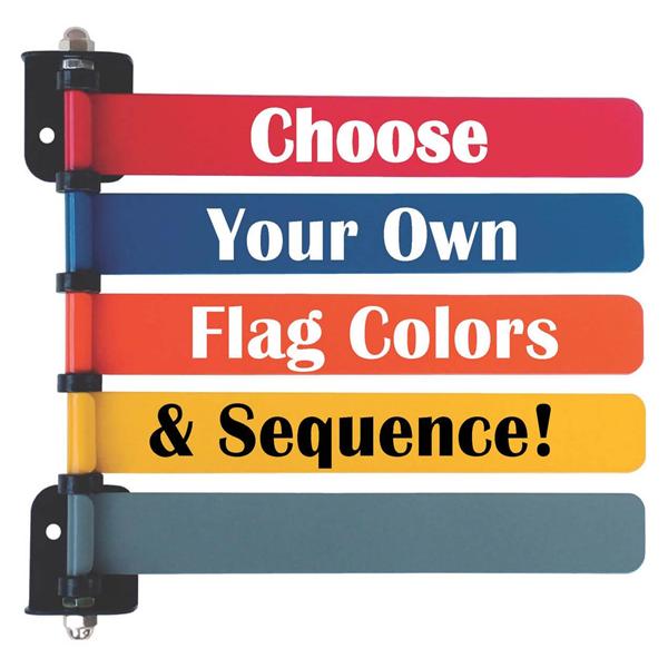 Flag System 8" 2 Colors Ea Each