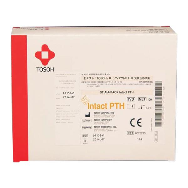 ST AIA-Pack iPTH: Intact Parathyroid Hormone Reagent For Analyzer 20x5 Tray 1/Bx