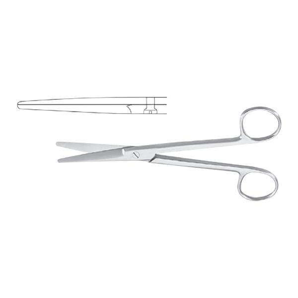Meister-Hand Mayo Dissecting Scissors Straight 5-1/2" Stainless Steel Ea