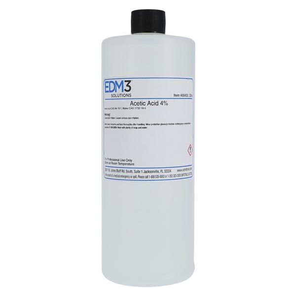 Acetic Acid Reagent 4% 32oz Each