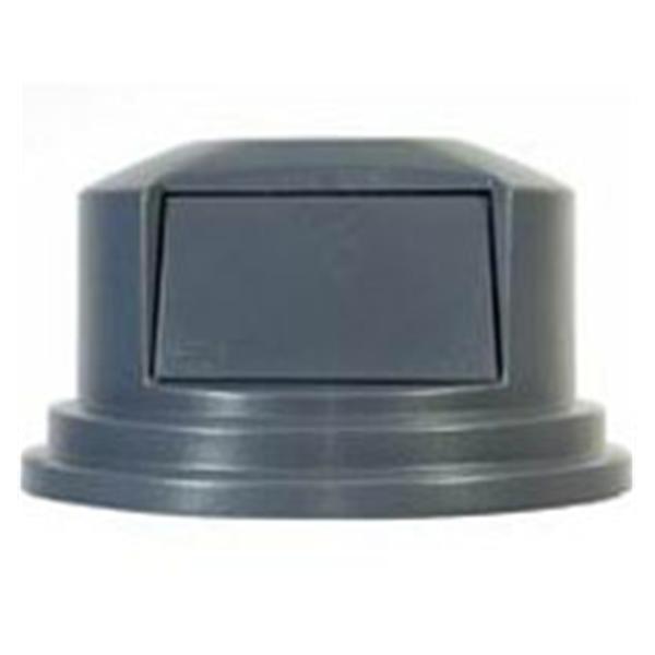 Lid Can Brute Resin Dome Spring Lid Snap-Lock/Self-Closing f/ 55g...