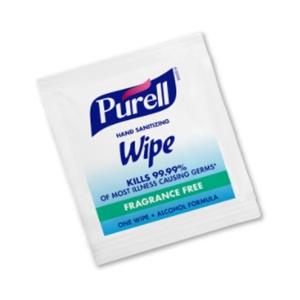 Purell Sanitizing Wipes 62% Ethyl Alcohol 4000/Case