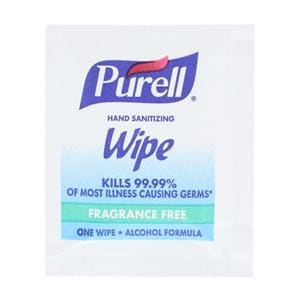 Purell Wipes Sanitizer 62% Ethyl Alcohol 1000/Case