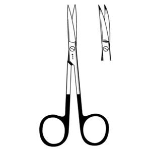 Sklarhone Plastic Surgery Scissors Curved 4-3/4" Stainless Steel NS Rsbl Ea