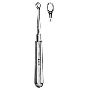 Piffard Curette 6" Ea