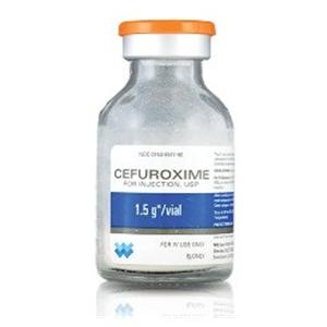 Cefuroxime Injection 1.5gm/vl Powder Vial 25/Package