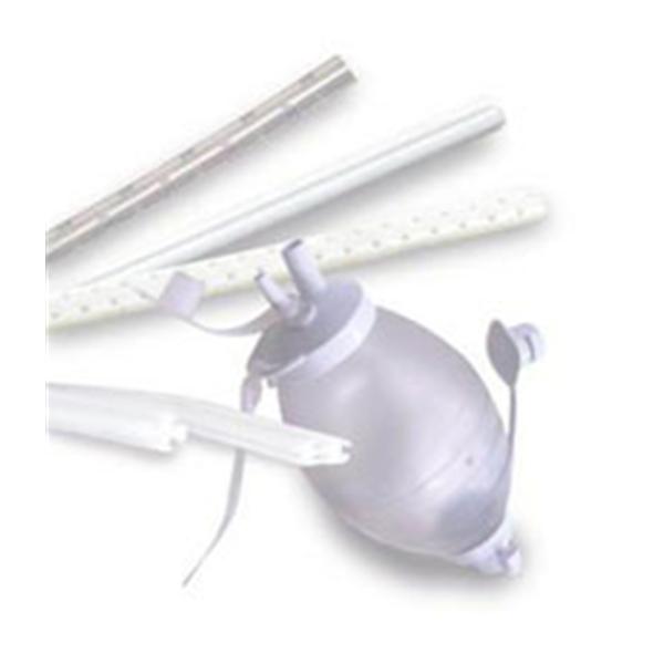 Drain Wound Surgidyne Silicone 15Fr Extra Fluted Round Tip W/ Trocar Strl 10/Ca