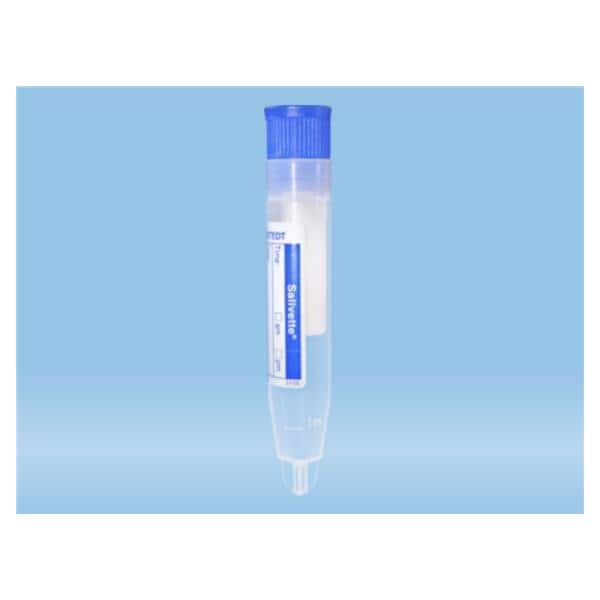 Salivette Cortisol Saliva Test Polypropylene Ea Clear Blue Cap Co...