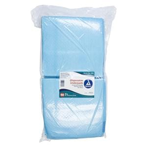 Incontinence Underpad Unisex 30x36" 90 Gram PE/Paper SAP/Non-Wove...